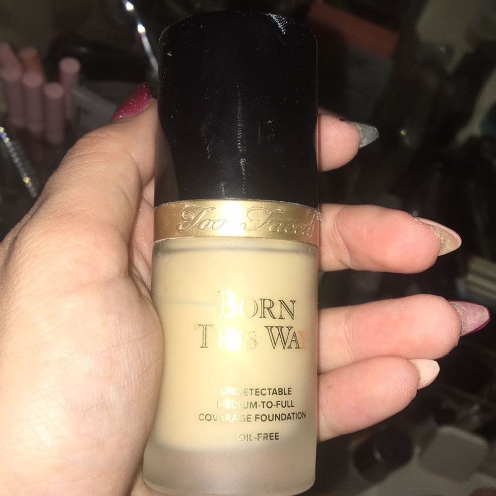 Two faced foundation